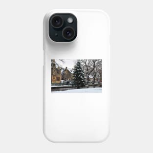 Bourton on the Water Christmas Tree Cotswolds Phone Case