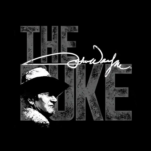 John Vintage Wayne Signature by davidhedrick