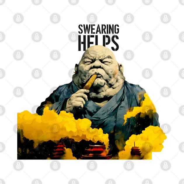 Puff Sumo: Swearing Helps on a light (Knocked Out) background by Puff Sumo