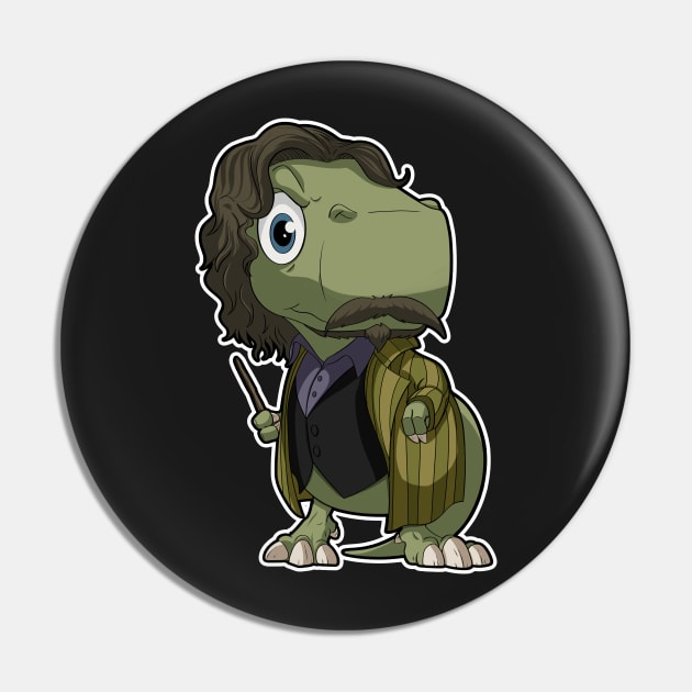 Dino godfather wizard Pin by DinoTropolis