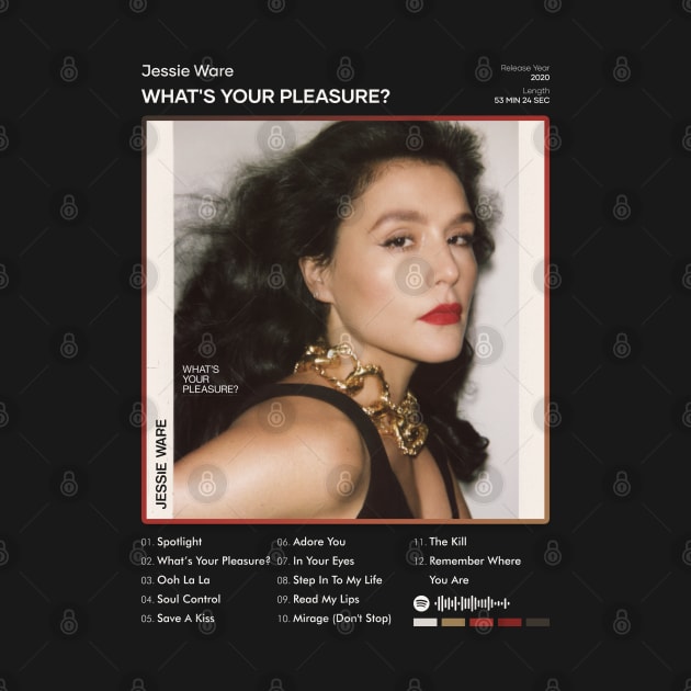 Jessie Ware - What's Your Pleasure? Tracklist Album by 80sRetro