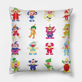 Fun Clowns Pillow