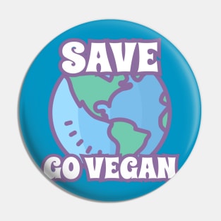 Save the planet Pin