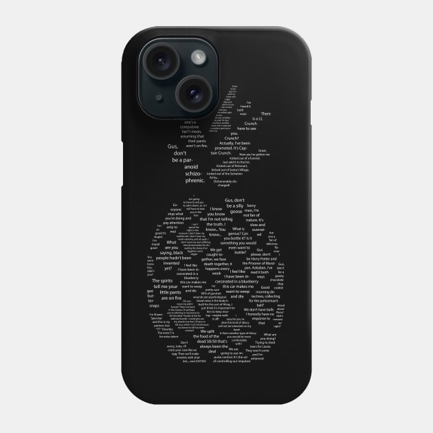 Psych Quotes ~Pineapple~ Phone Case by MasondeDesigns
