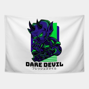 Dare Devil Monster Skater Tapestry