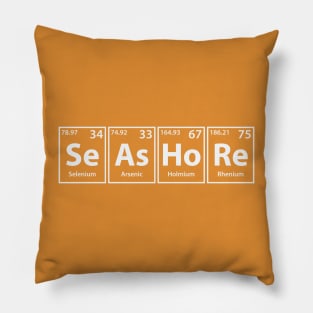 Seashore (Se-As-Ho-Re) Periodic Elements Spelling Pillow