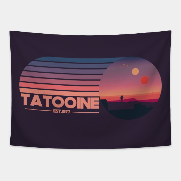 Tatooine Tapestry by Myartstor 