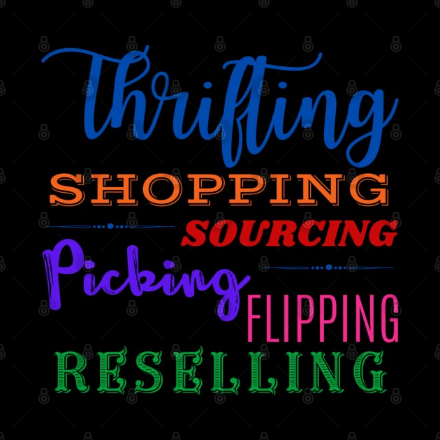 Thrifting Shopping Sourcing Picking Flipping Reselling by MalibuSun