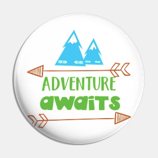 Camper's Adventure & Delight Pin