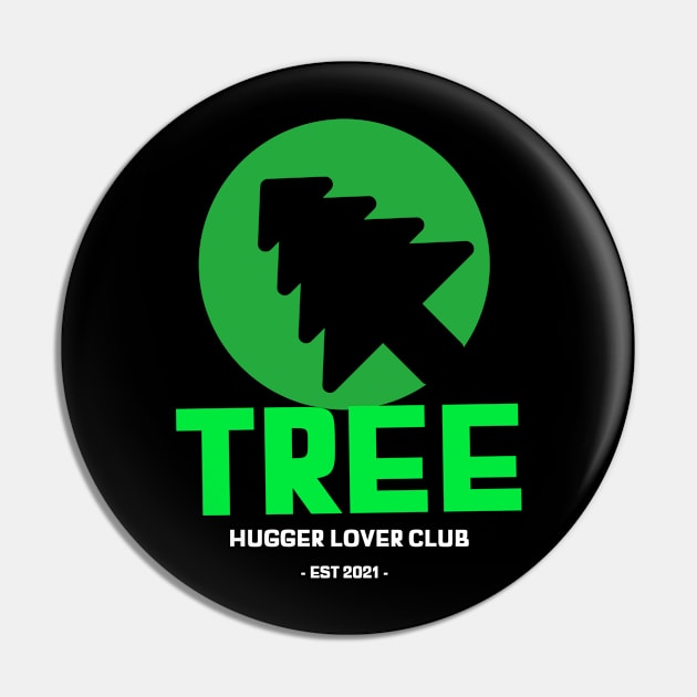 tree hugger Pin by 2 souls