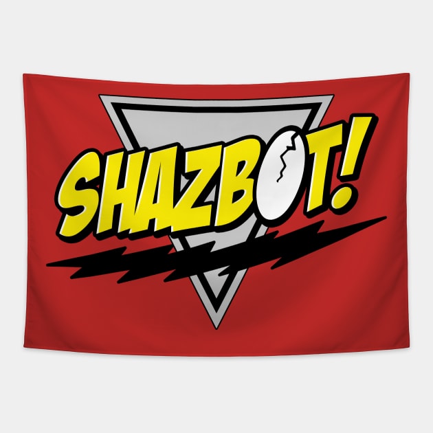 Shazbot Tapestry by TrulyMadlyGeekly