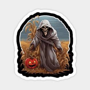 Grim Reaper In A Cornfield Magnet