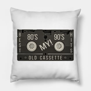 Old cassette Pillow