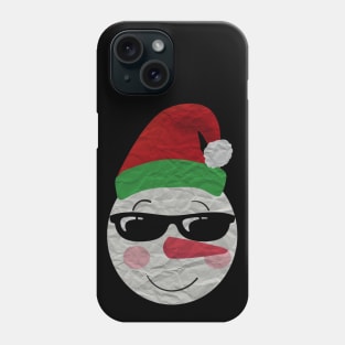 Snowman Face Phone Case