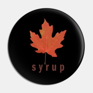 Maple Syrup Pin