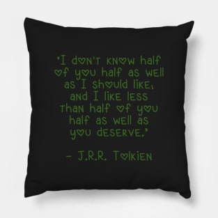 Tolkien's wisdom Pillow