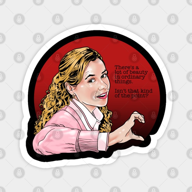 Pam Heart Magnet by zerobriant