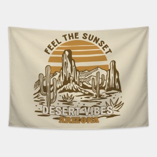 Arizona Desert Vibes Tapestry