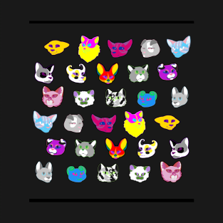 Pride flag cats T-Shirt