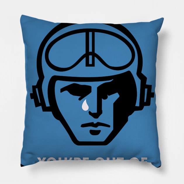 F-8 Crusader Pilot Insignia Pillow by MBK