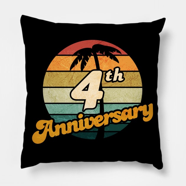 4th Anniversary Pillow by Jennifer