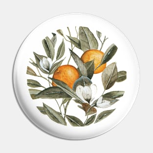 Orange Blossom Pin