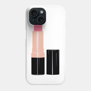 Rose Gold Pink Lipstick Phone Case