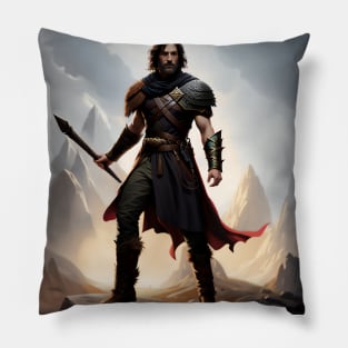 The Last Sorcerer of the Cregan Mountains Pillow