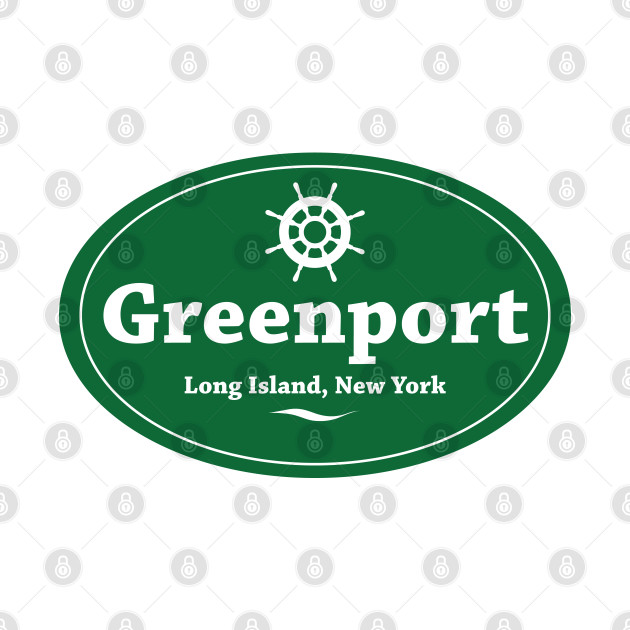 Greenport, Long Island, Badge by RachelLaBianca