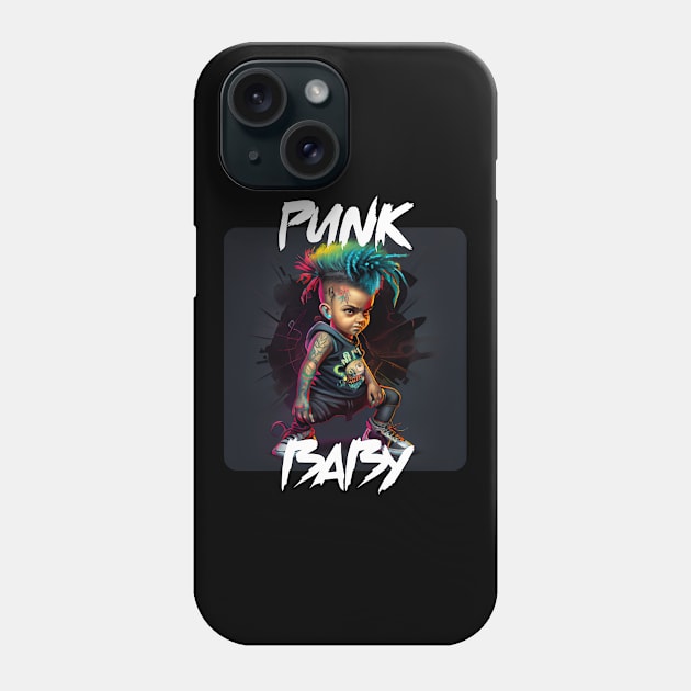 Graffiti Style - Cool Punk Baby 2 Phone Case by PD-Store