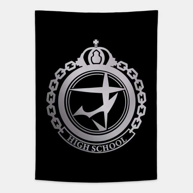 Danganronpa V3 School Crest Danganronpa Tapestry TeePublic