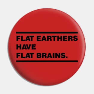 Flat Earthers are Dumb Pin
