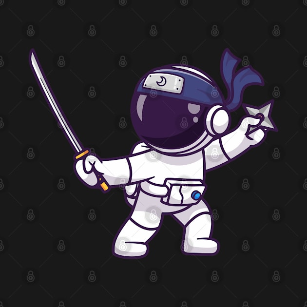 astronaut ninja by CinaBo0na