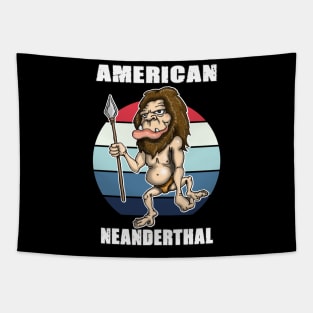 American Neanderthal Thinking Tapestry