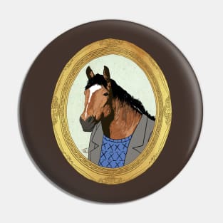 A Portrait Of The Horse As A Young Man Pin