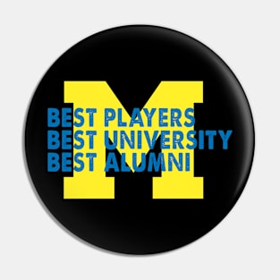 Best Players Best University Best Alumni Pin