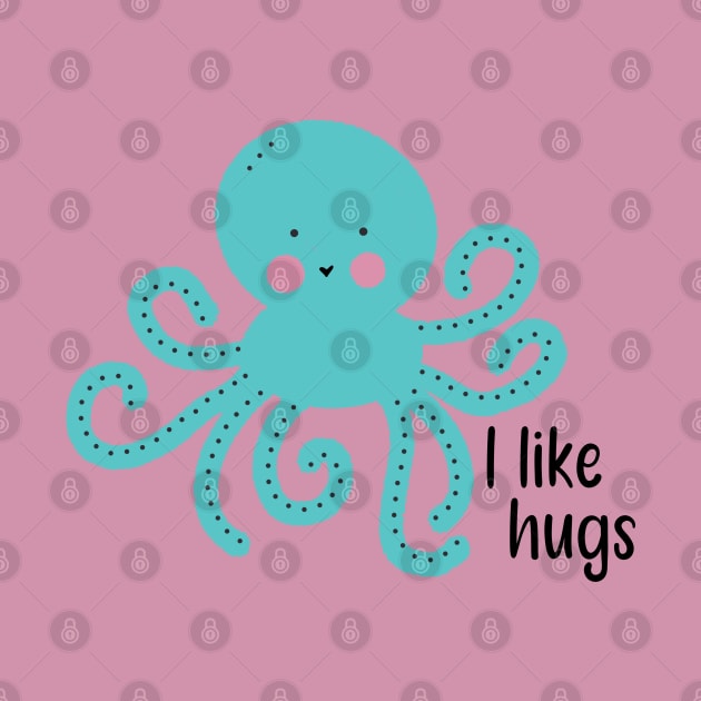 Octopus cutie - I like hugs. by LetsOverThinkIt