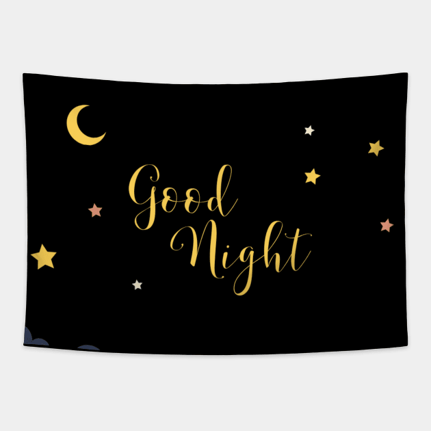 Good Night Tapestry by Artistic Design