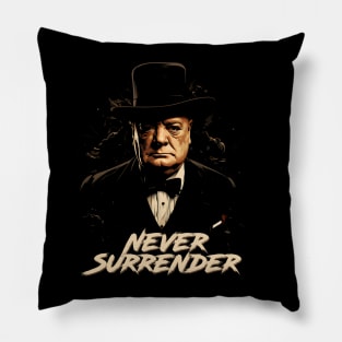 W Churchill Pillow