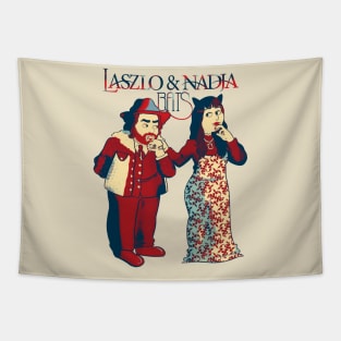 LASZLO AND NADJA BATS Tapestry