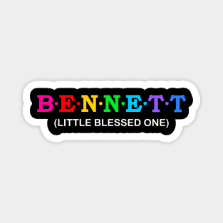 Bennett  - Little Blessed One. Magnet