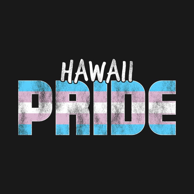 Hawaii Pride Transgender Flag by wheedesign