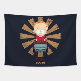 Timmy Retro Japanese South Park Tapestry