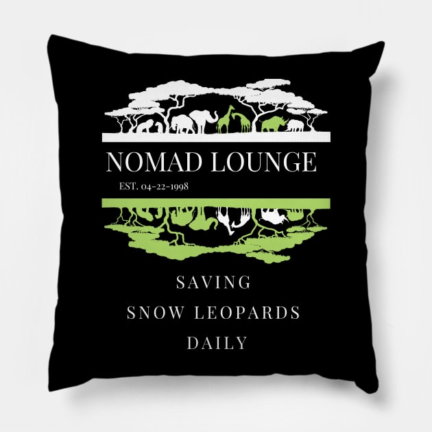 Nomad Lounge Pillow by The Tomorrowland Traveler