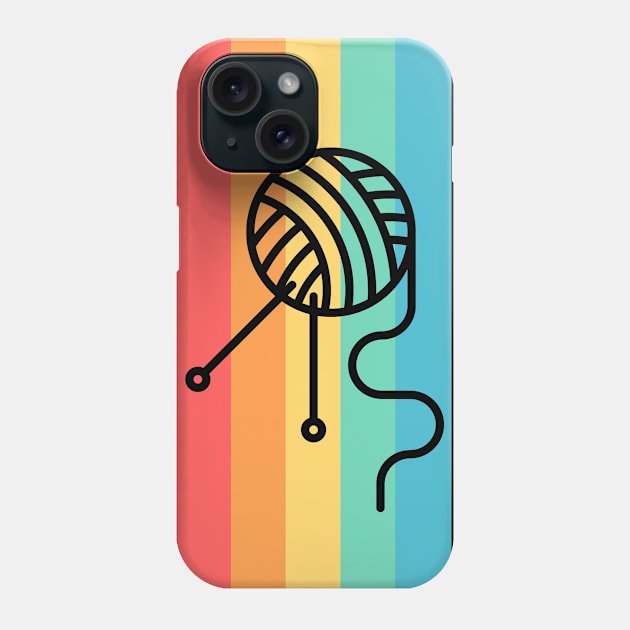 LGBT Knit Phone Case by FunnyStylesShop