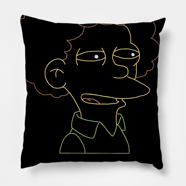 Damn Vegetables Pillow by StevenBaucom