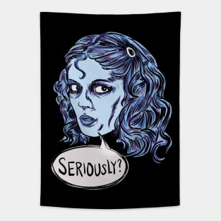 Rocky Horror Serious Janet Tapestry