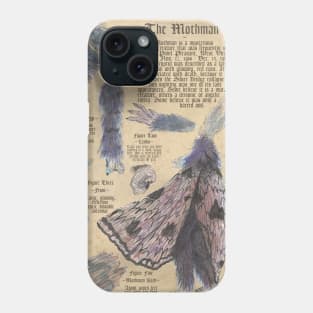 Mothman Bestiary Phone Case