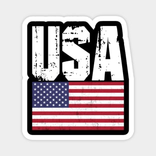 Independence Day, USA Flag Magnet