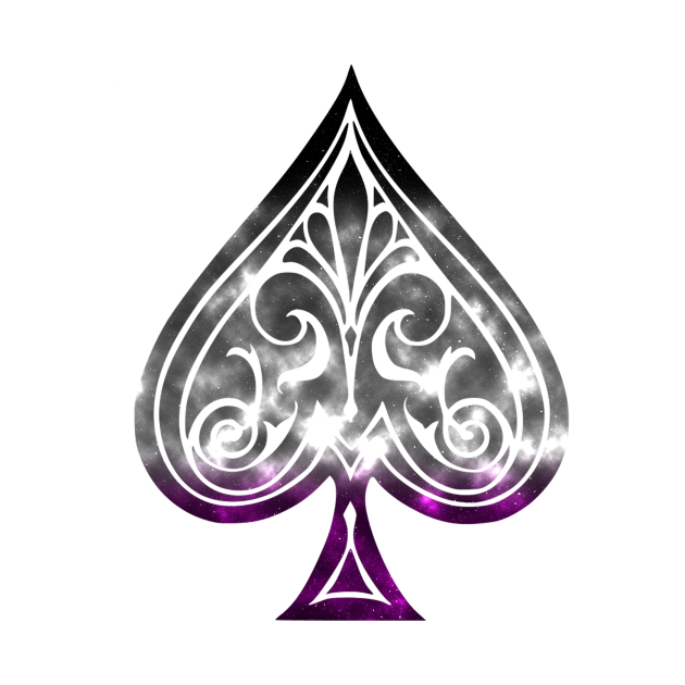 Ace Of Spades - Asexual - T-Shirt | TeePublic